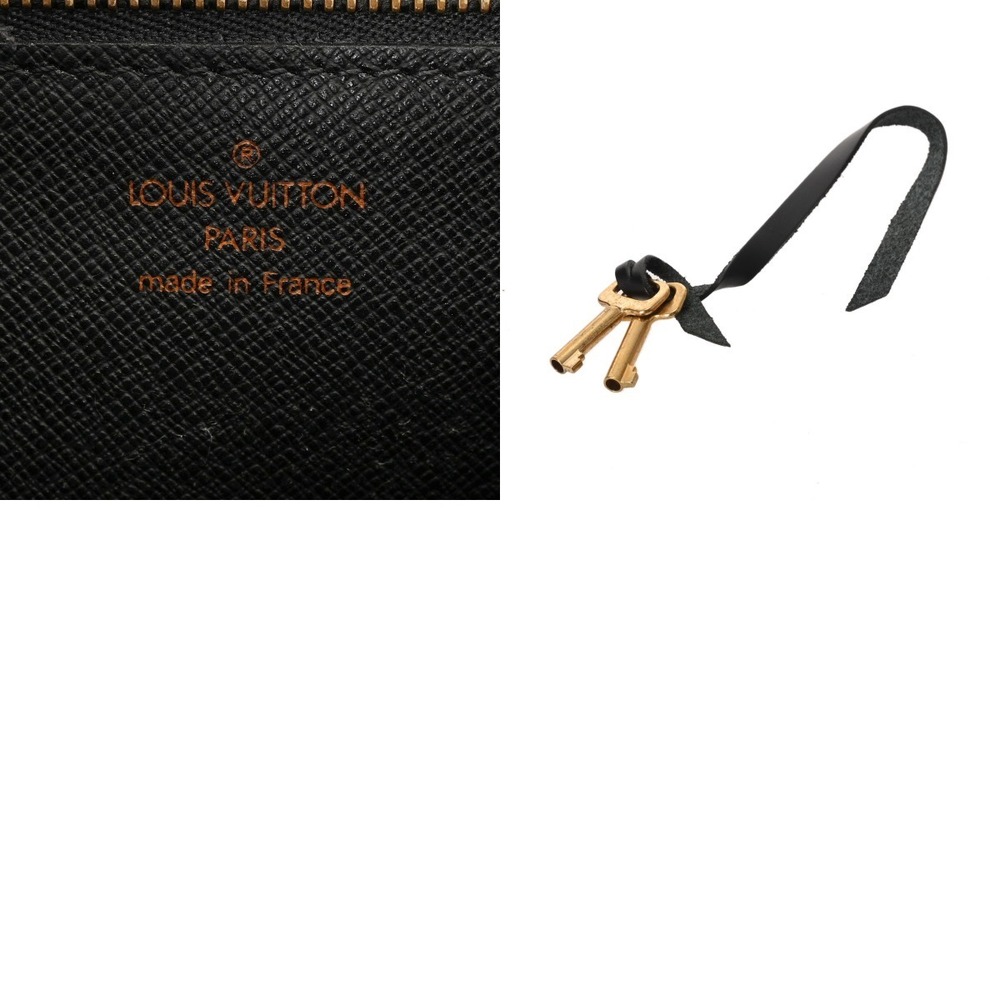 Louis Vuitton Epi Series Dragonne Noir Black Leather Shoulder Bag - Picture 10 of 10